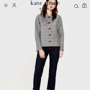kate spade - $448 Dorothy Swing Coat, Size Medium SOLD OUT ONLINE AND IN STORES